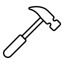icon of a hammer