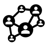 icon of a network