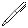 icon of a pen