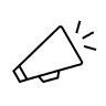 icon of a megaphone